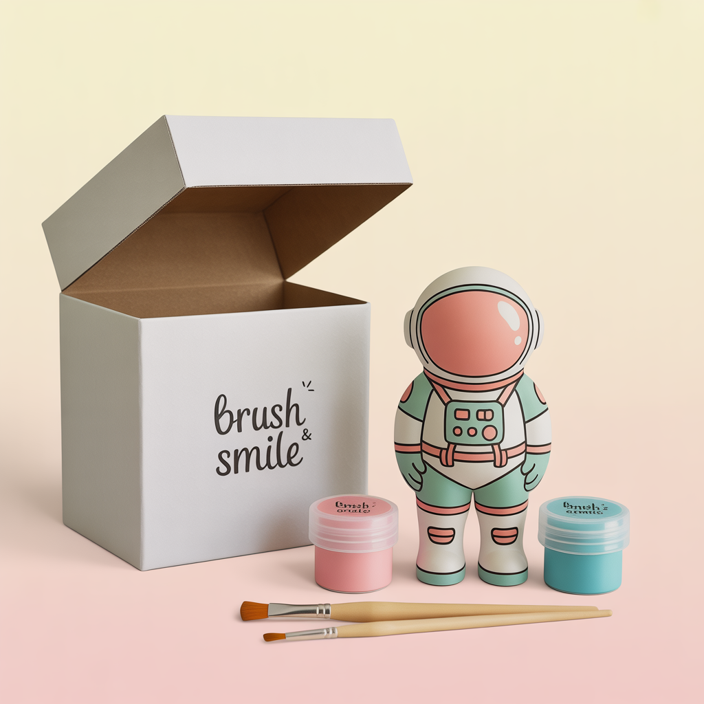 Kit creatif Brush & Smile - Unboxing