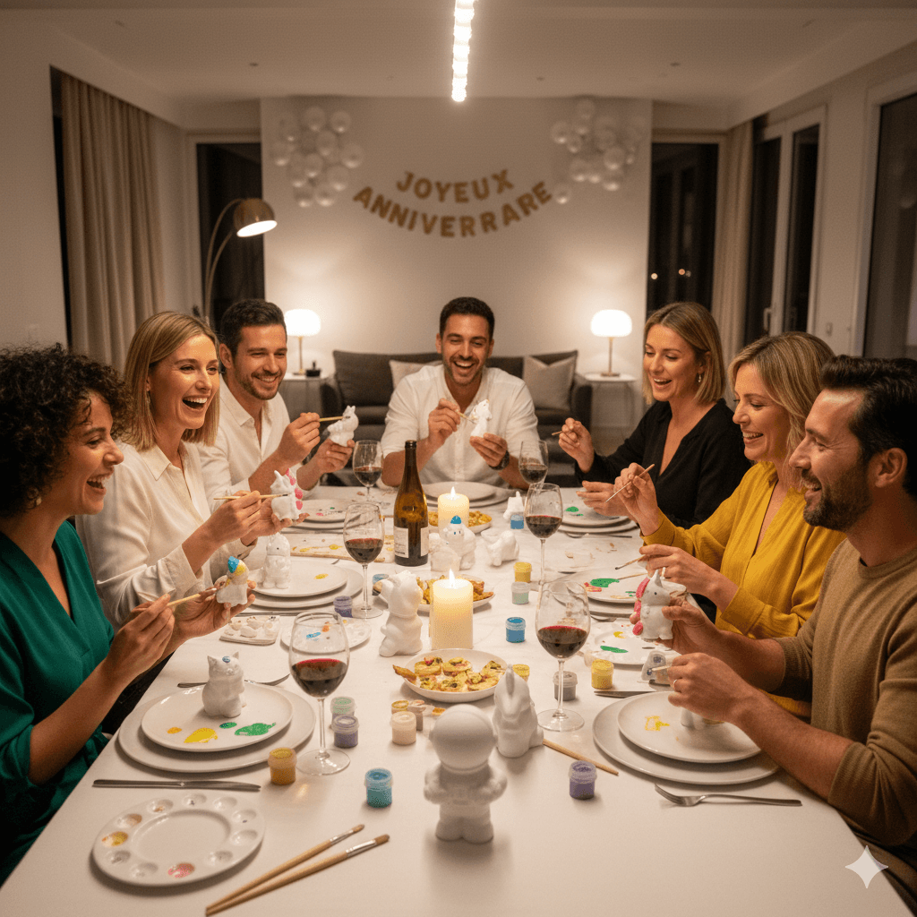 Apéro créatif entre amis